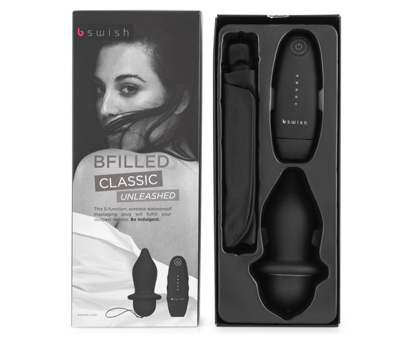 BSwish Bfilled Classic Unleashed - Vibrating Buttplug With Remote
